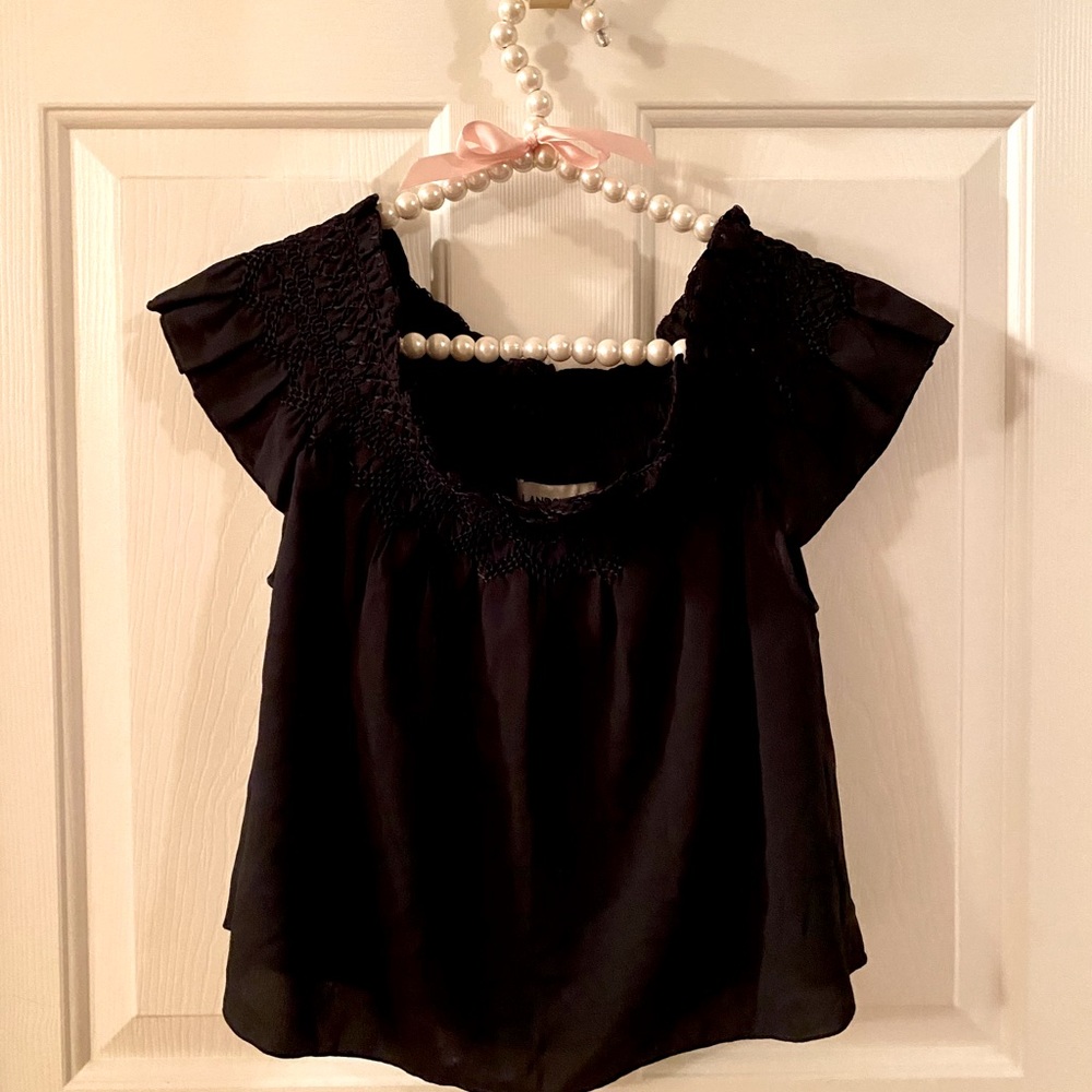 NWT Lands’ End Off the Shoulder Top